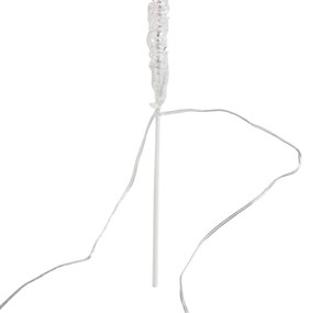 Conjunto de 3 projetores de Natal Veado branco Incl. LED com temporizador IP44 - Shika