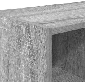 Sapateira empilháveis 89,5x30x40 cm cinzento sonoma