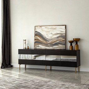 Móvel TV Leon – Dourado Fumado – 180x59x35 cm