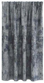 Cortinas de Veludo 2 peças com Ilhós Cinza Prata 140x140 cm