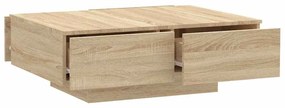 Mesa de centro 90x60x31 cm derivados de madeira carvalho sonoma