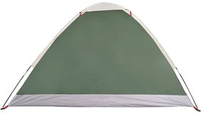 Tenda de campismo cúpula para 2 pessoas impermeável verde