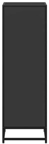 Estante 40x35x107,5 cm contraplacado preto