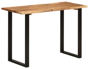 Mesa de jantar 110x50x76 madeira de acácia maciça