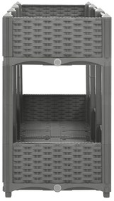 Canteiro elevado 120x40x71 cm polipropileno