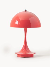 Candeeiro de mesa LED portátil e regulável Panthella, Alt 24 cm, Design Verner Panton