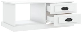 Mesa de centro 90x50x35 cm derivados de madeira branco