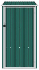 Abrigo de jardim 87x98x159 cm aço galvanizado verde