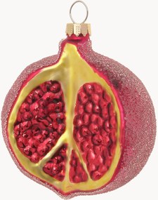 Ornamento para árvore de Natal pintado à mão Pomegranate