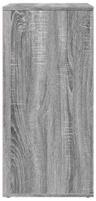 Aparador 79x38x80 cm derivados de madeira cinzento sonoma