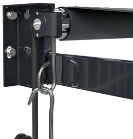 Toldo retrátil automático 4,5x3 m antracite