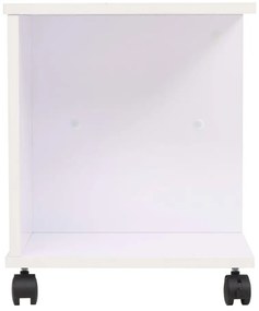 Estante com rodas 50x35x42 cm branco