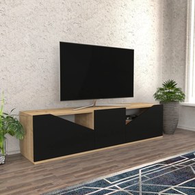Móvel TV Carson – Carvalho e Antracite – 160 cm x 35,3 cm x 40 cm