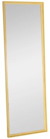 HOMCOM Espelho de Parede Moderno Espelho de Corpo Inteiro de Madeira para Colocar na Vertical ou Horizontal 53,5x163 cm Madeira | Aosom Portugal