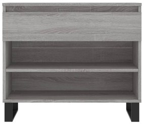Sapateira 70x36x60 cm derivados de madeira cinzento sonoma