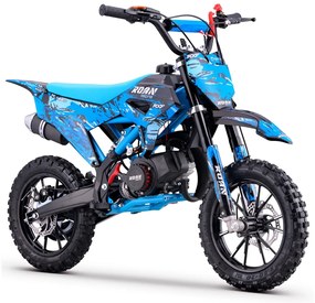 MINI MOTO PARA CRIANÇAS MiniCross Roan RXF 49cc 4.5CV Azul