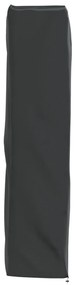 Capa p/ aquecedor forma pirâmide 58x58x228 cm oxford 420D preto