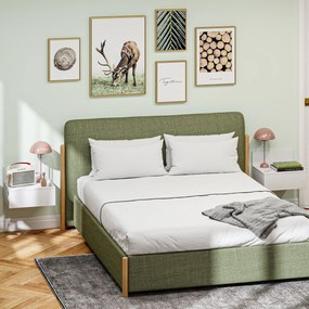 Conjunto de 2 Mesas de Cabeceira Flutuante Conjunto de 2 Mesas de Cabeceira de Parede com Gaveta 43x36,5x30,5 cm Branco