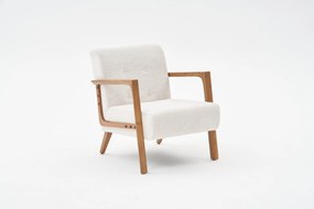 Cadeira Wing Kemer – Creme – 69x80x83 cm