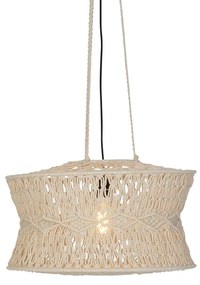Candeeiro de suspensão oriental macramé 50 cm - Leonard Oriental