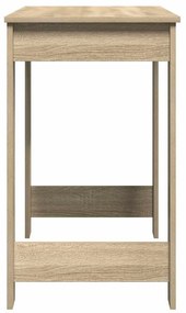 Secretária 100x45x75 cm contraplacado carvalho sonoma