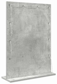 Espelho de Toucador Cinza Concreto Concreto 70 x 50 x 18 cm