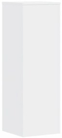 Suportes para plantas 2pcs 33x33x100cm derivados madeira branco