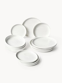 Conjunto de loiça em porcelana Nessa, 4 pessoas, conjunto de 12