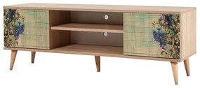 Móvel TV Truva – Carvalho Sonoma – 140 cm x 50 cm x 40 cm