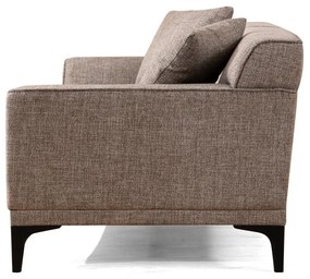 Sofá de 3 Lugares Petra – Cor Fawn – 215 x 87 x 86 cm