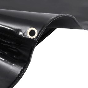 Lona 650 g/m² 3x3 m preto