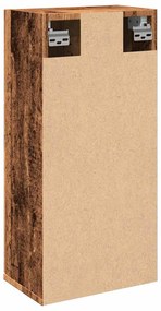 Armário de parede casa de banho 32x20x67 cm madeira velha