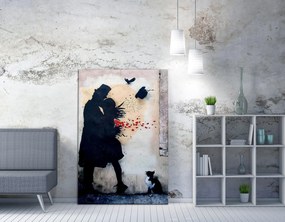 Quadro Decorativo em Tela WY04 – Multicolor – 70 x 100 cm
