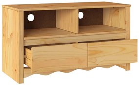 Cabide de TV vidaXL "DRAMMEN" 99x43x55 cm de Madeira Sólida de Pinheir
