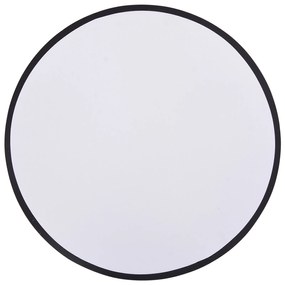 Luzes de Teto Montagem Embutida Preta Ø 38 cm Tecido E27