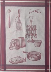 1 Pano de cozinha tela 70x50 cm - Panos cozinha 100% algodão