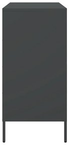 Aparador 68x39x79 cm aço preto