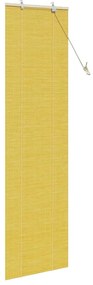 Persianas e Sombras de Janela Amarelo 60 x 220 cm Bambu