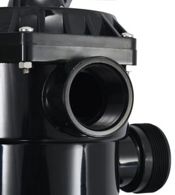 Válvula multiportas para filtro de areia ABS 38 mm 6-vias