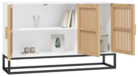 Aparador 105x30x65 cm derivados de madeira branco