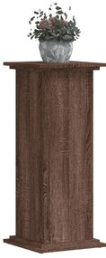 Suporte p/ plantas 33x33x80 cm deriv. madeira carvalho castanho