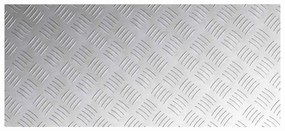 Placas de Alumínio Checker vidaXL 4 pcs Antiderrapantes 90x40 cm