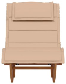 Espreguiçadeiras Balançantes com Almofadas 2 pcs Madeira Sólida de Acá