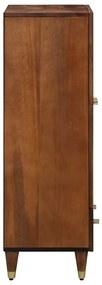 Highboard 60x33x100 cm Madeira Sólida Mangueira