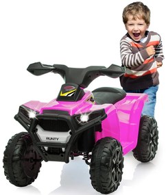 Mini moto 4 para crianças Runty rosa 6V