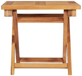 Espreguiçadeiras com mesa 2 pcs madeira de teca maciça
