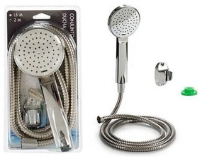 Telefone de Chuveiro 2 m Prateado 6,5 x 29 x 15,5 cm
