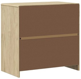Aparador SAUDA 80x43x75,5 cm madeira pinho maciça cor carvalho