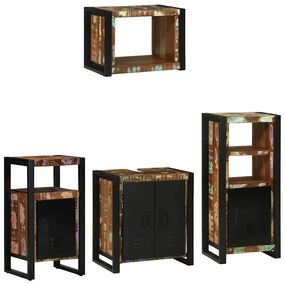 Conjunto de Móveis para Banheiro com prateleira com armazenamento com