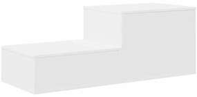Armário de Armazenamento vidaXL Branco 108x41x40 cm em Madeira de Enge